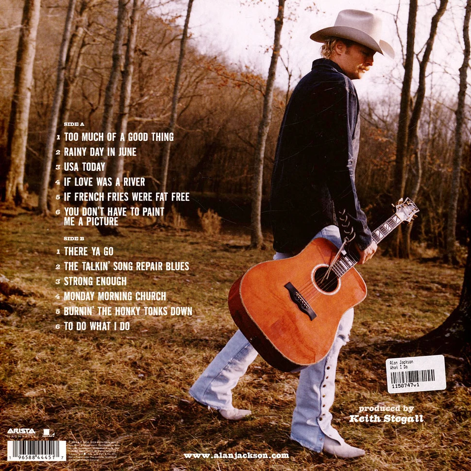 Alan Jackson - What I Do - Vinyl LP - 2024 - US - Original | HHV