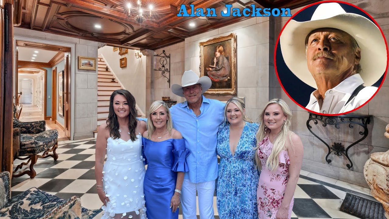 Alan Jackson's Tennessee Home | Wife, 3 Daughters, Age 66, Classic Cars,  Huge Net Worth & Lifestyle