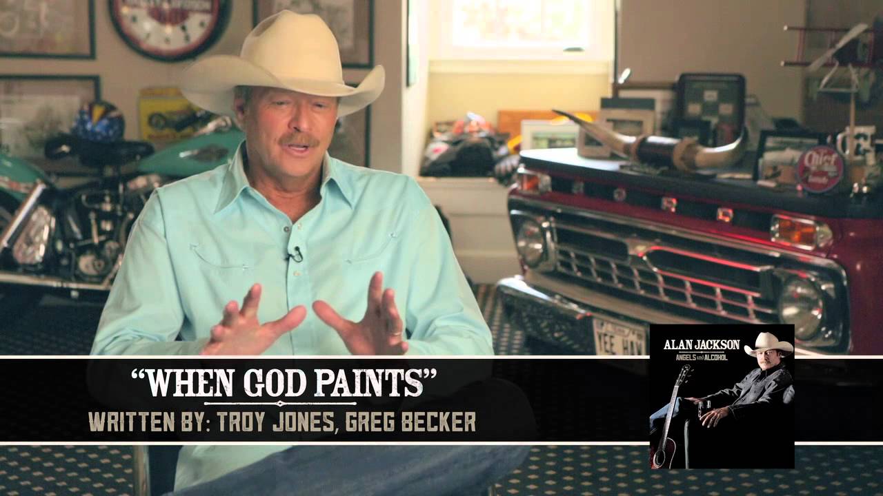 Alan Jackson - Behind The Song "When God Paints"