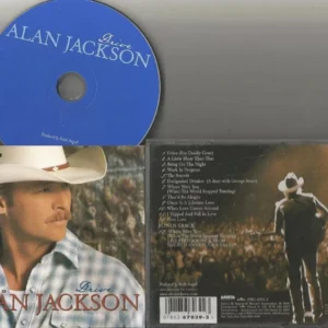 Alan Jackson Drive CD Arista A Little Bluer than That 13 trx Bring On the Night 78636703923 | eBay